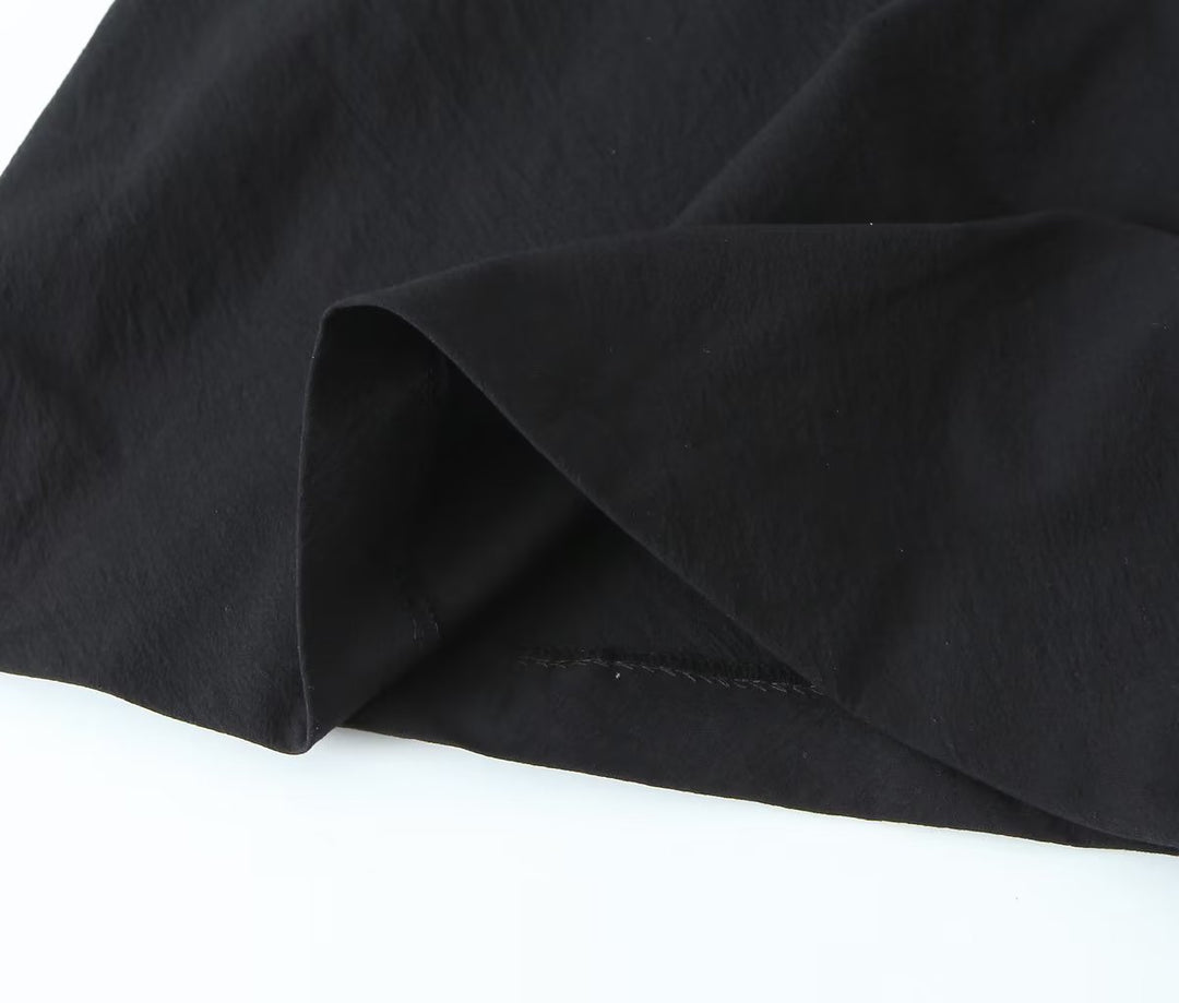 One Shoulder Bow Tie Mini Dress