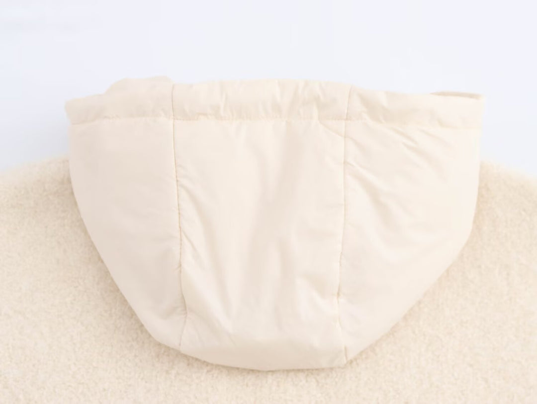 Casual Crop Zipper Hooded Knitted Vest