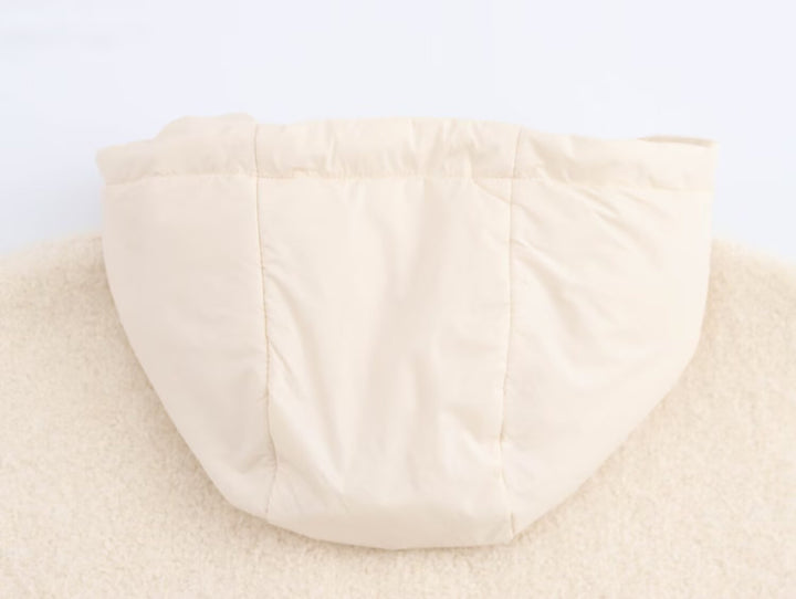 Casual Crop Zipper Hooded Knitted Vest