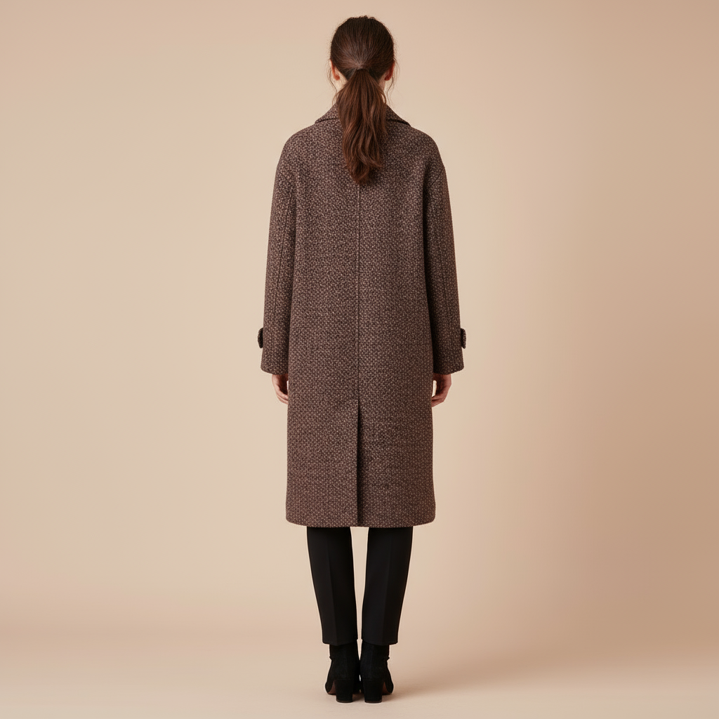 Classic Textured Trench Coat