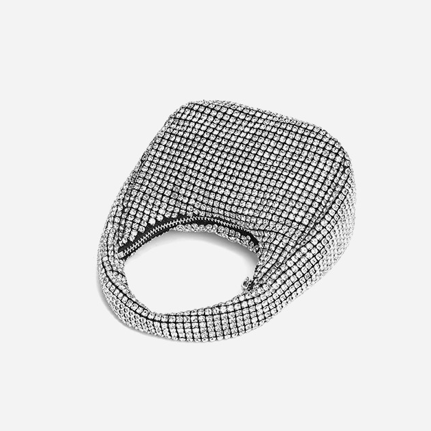 Rhinestone All Over Handbag