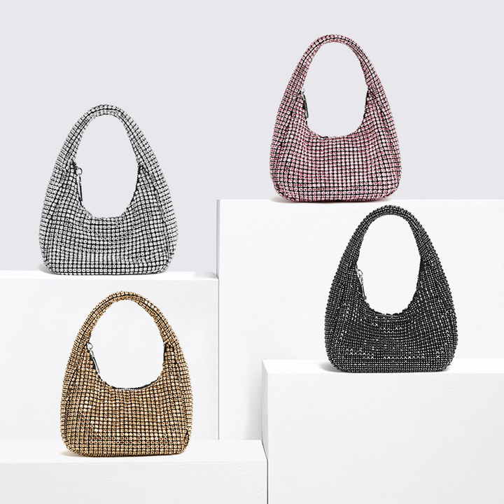 Rhinestone All Over Handbag