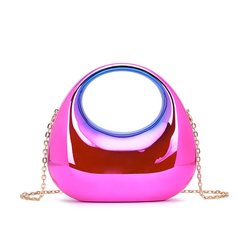 Crescent Moon Acrylic Handbag