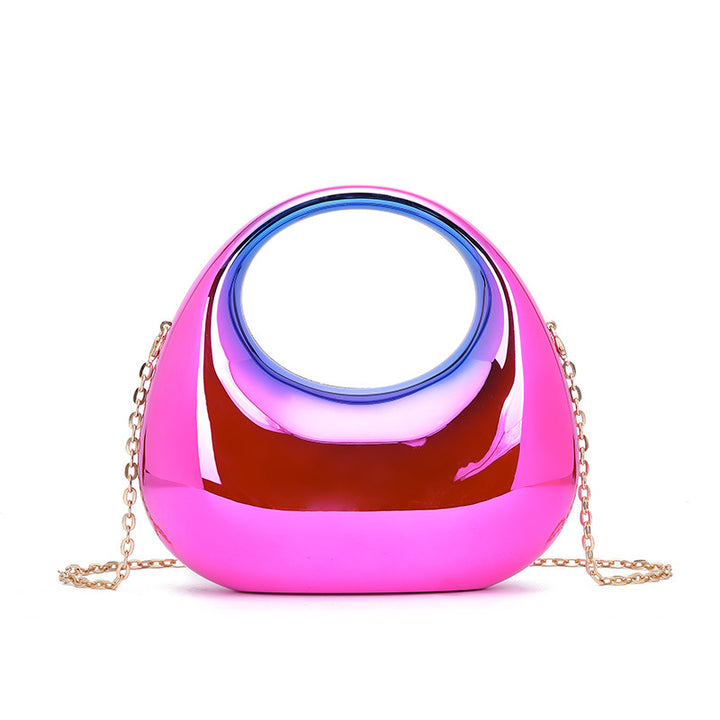 Crescent Moon Acrylic Handbag