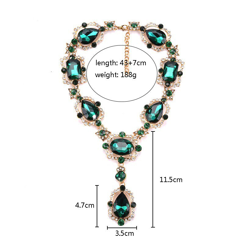 Exaggerated Drop Necklace