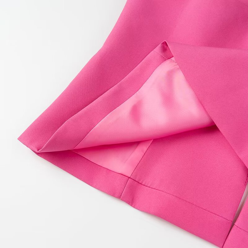 High Pink Halter Camisole Top