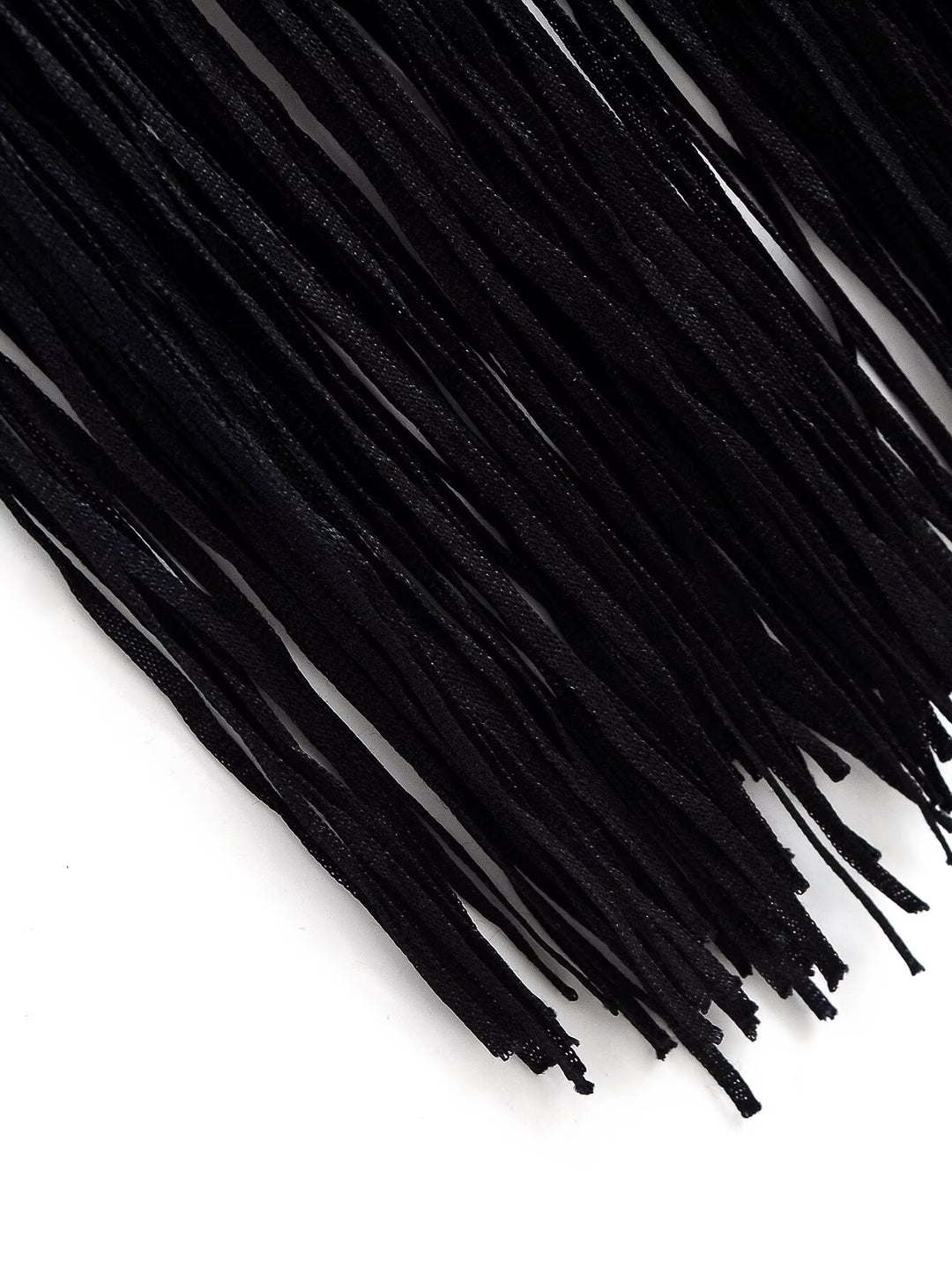 Velvet Tassel Midi Dress