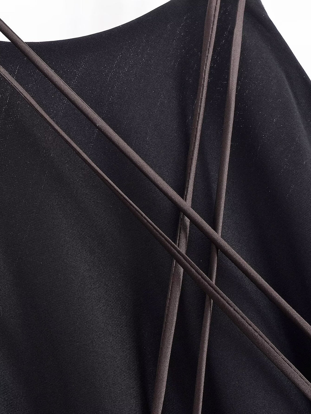 Velvet Tassel Midi Dress