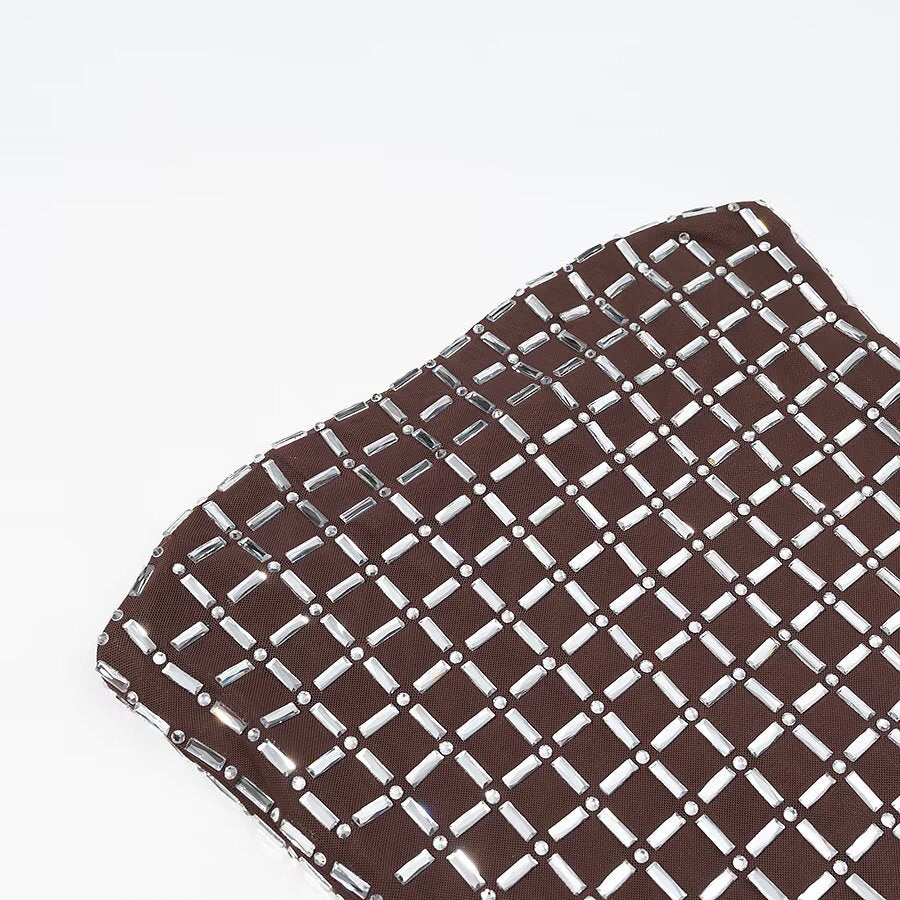 Sequin Mesh Two Piece Set