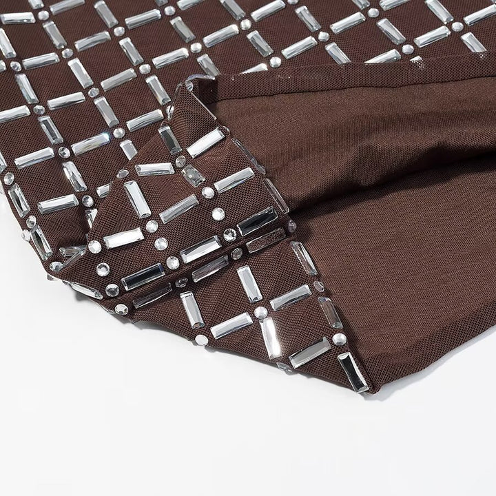 Sequin Mesh Two Piece Set