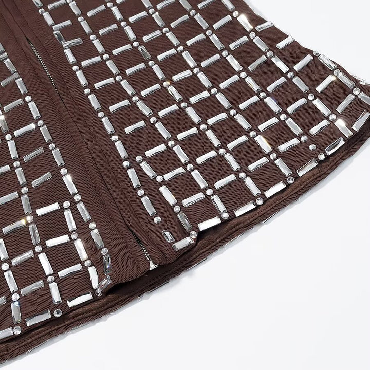 Sequin Mesh Two Piece Set