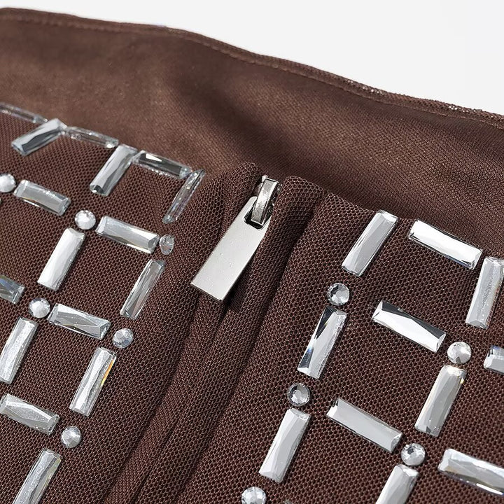 Sequin Mesh Two Piece Set