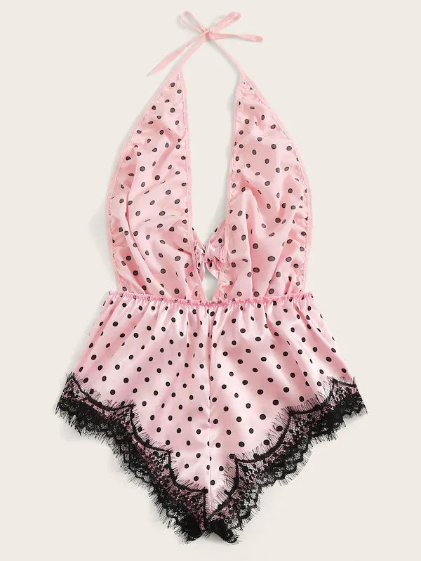 Halter One Piece Pajamas