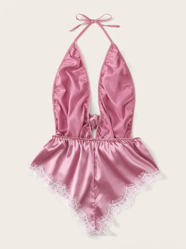 Halter One Piece Pajamas