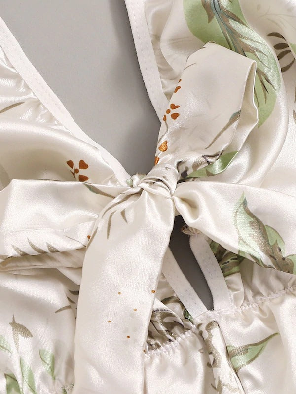 Halter One Piece Pajamas