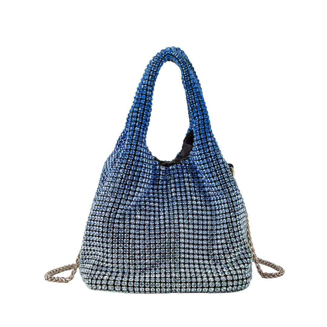 Rhinestone Bucket Bag