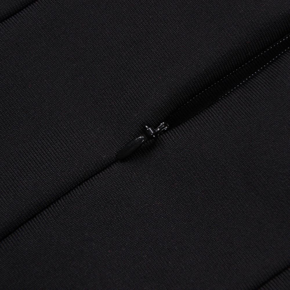 Strapless Feather Dress