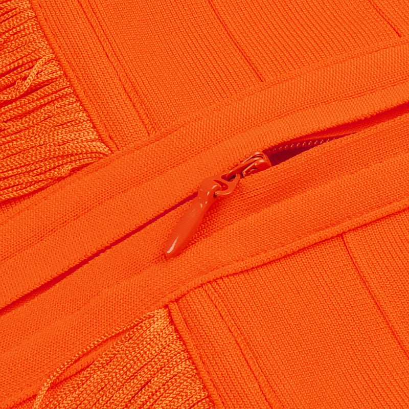 Tassel Halter Maxi Dress