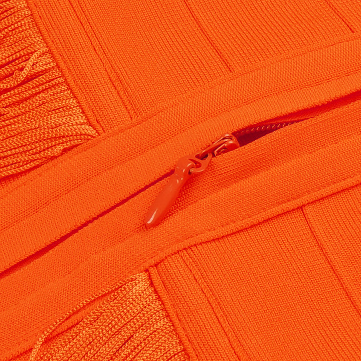 Tassel Halter Maxi Dress