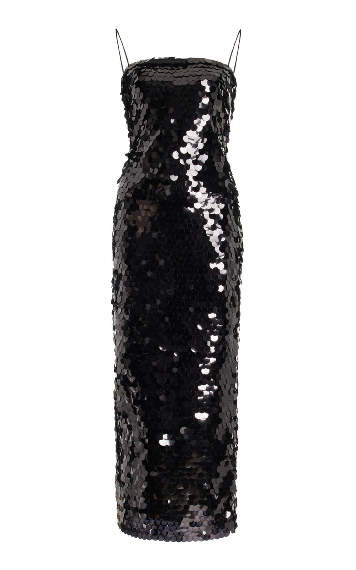 Black Sequin Dress