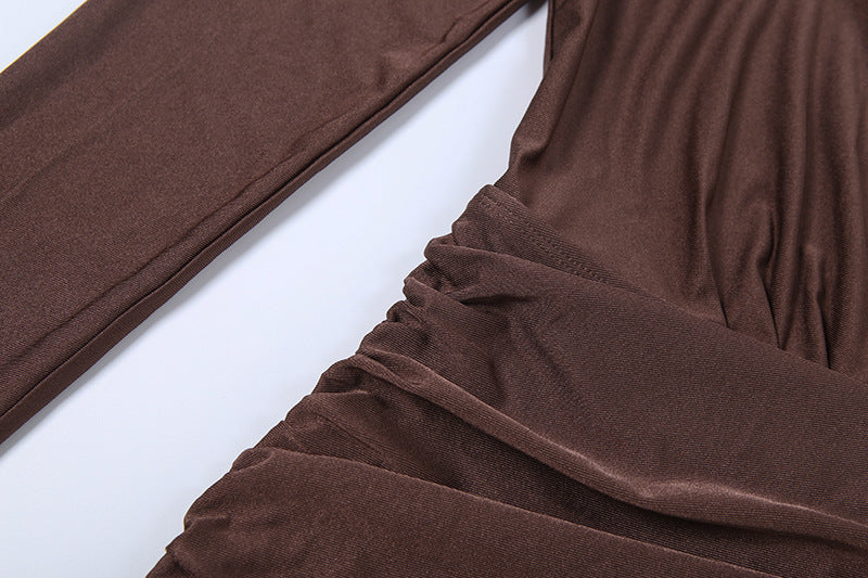 Backless Deep V Plunge Jumpsuit