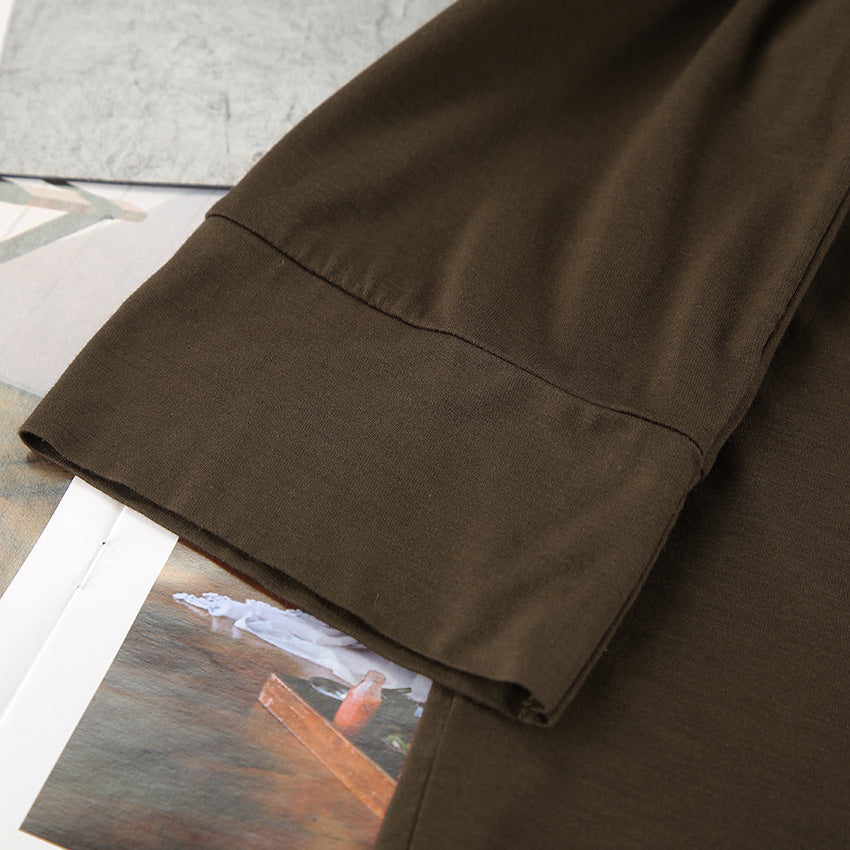 Casual Comfortable Brown Pajamas