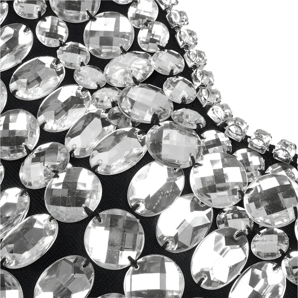 Super Mini Sweetheart Rhinestone Dress