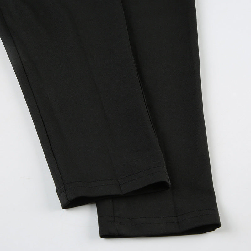 Metal  Cutout Jumpsuit