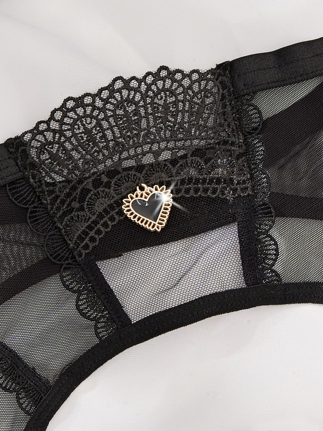 Mesh Sexy Five Piece Underwear