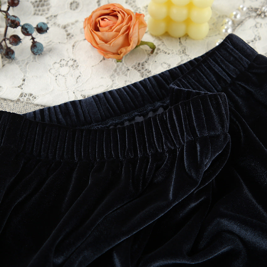 Baggy Velvet Loungewear