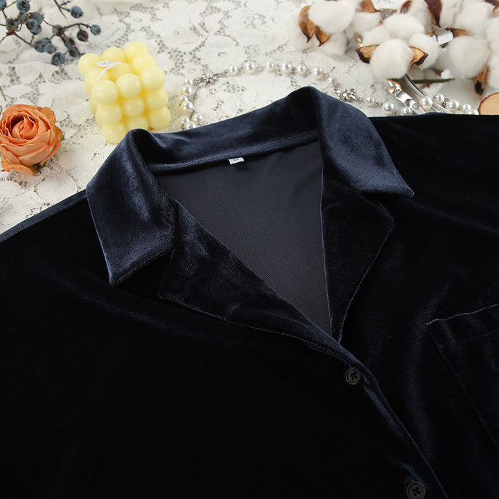 Baggy Velvet Loungewear