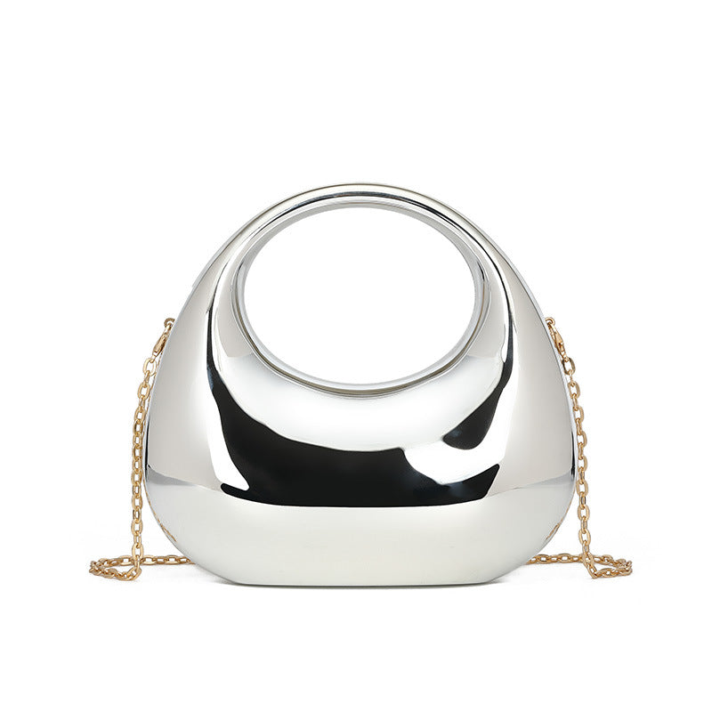 Crescent Moon Acrylic Handbag