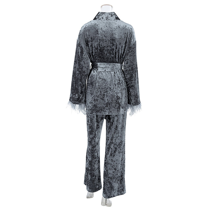 Velvet Feather Comfortable Pajamas