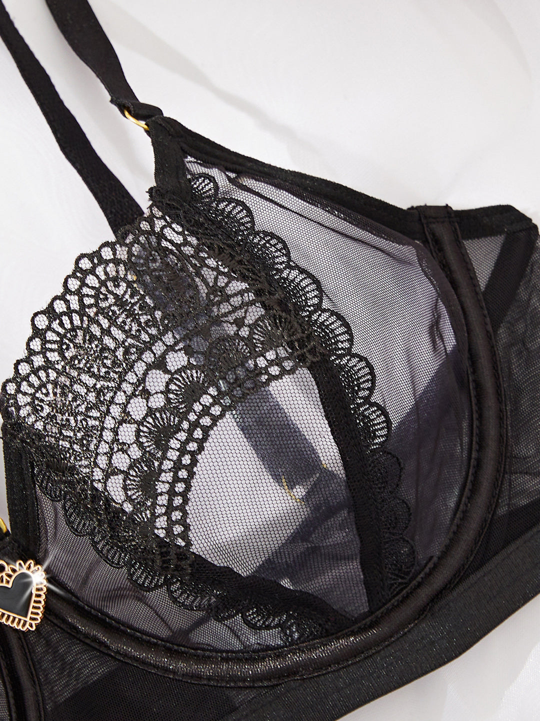 Mesh Sexy Five Piece Underwear