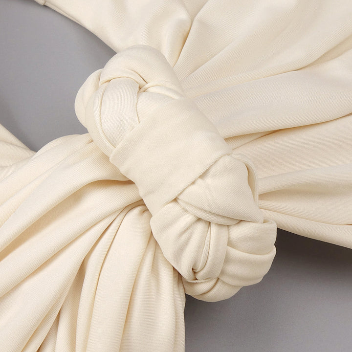 Twisted Embellished Maxi Dress