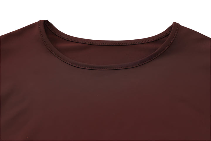 Long Sleeve Tie Waist Top