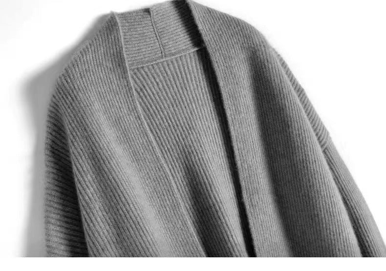 Comfy Mid Length Cardigan With Pockets