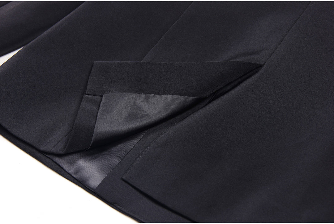 Black Bejeweled Blazer