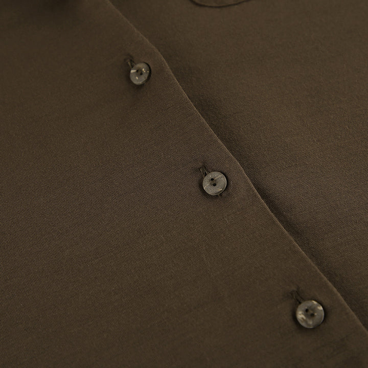 Casual Comfortable Brown Pajamas