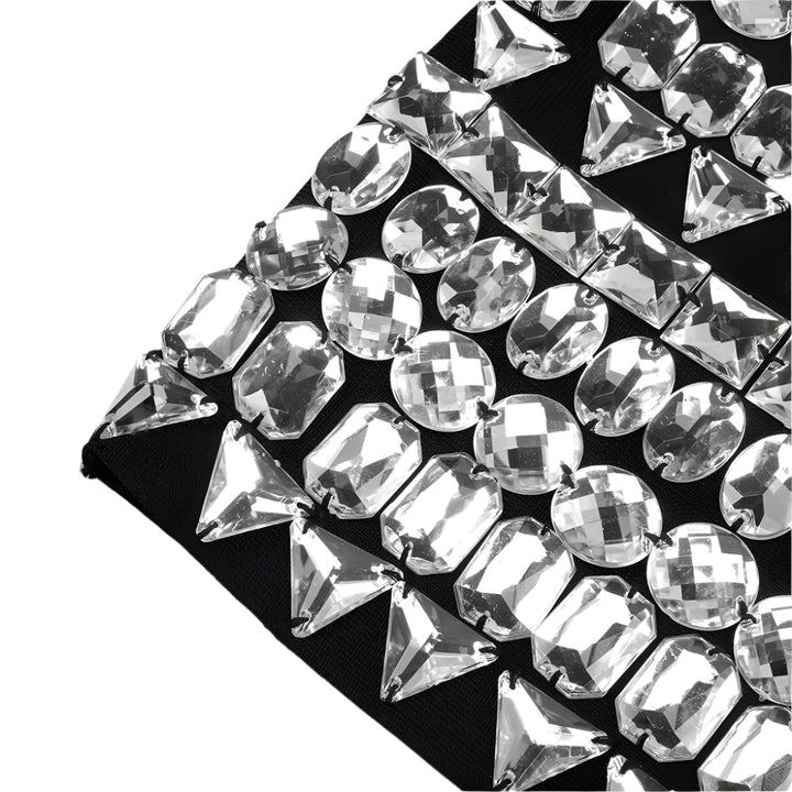 Super Mini Sweetheart Rhinestone Dress