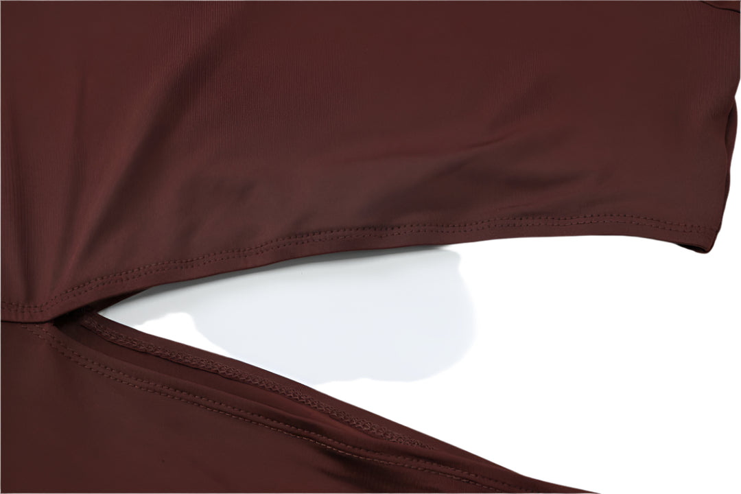 Long Sleeve Tie Waist Top