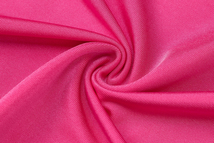 Mock Neck Mini Dress with Gloves