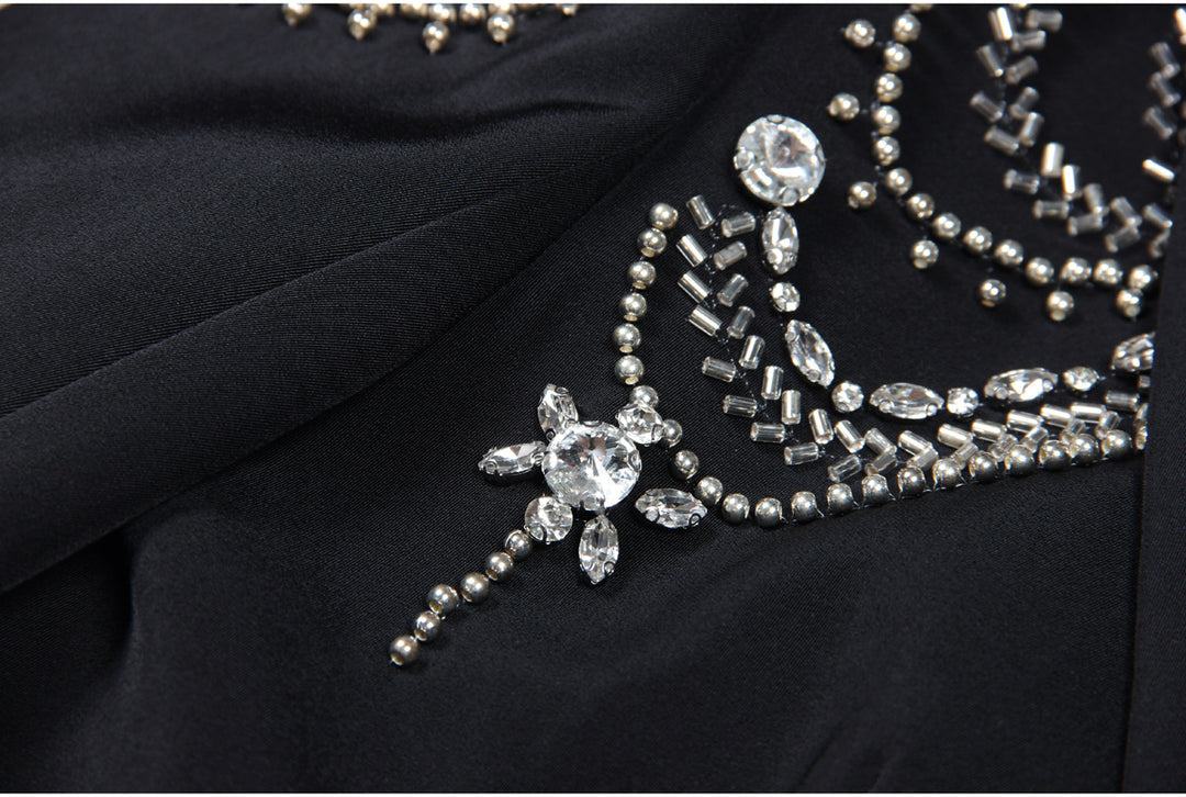 Black Bejeweled Blazer
