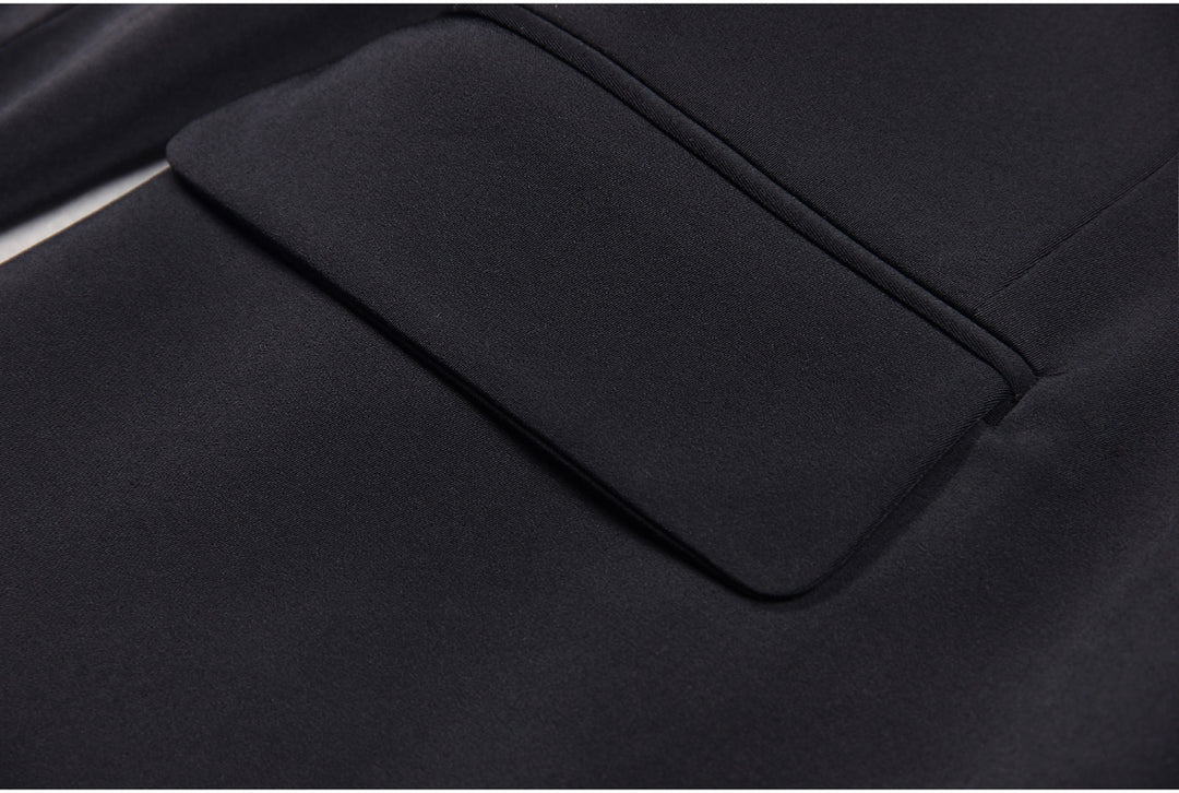 Black Bejeweled Blazer