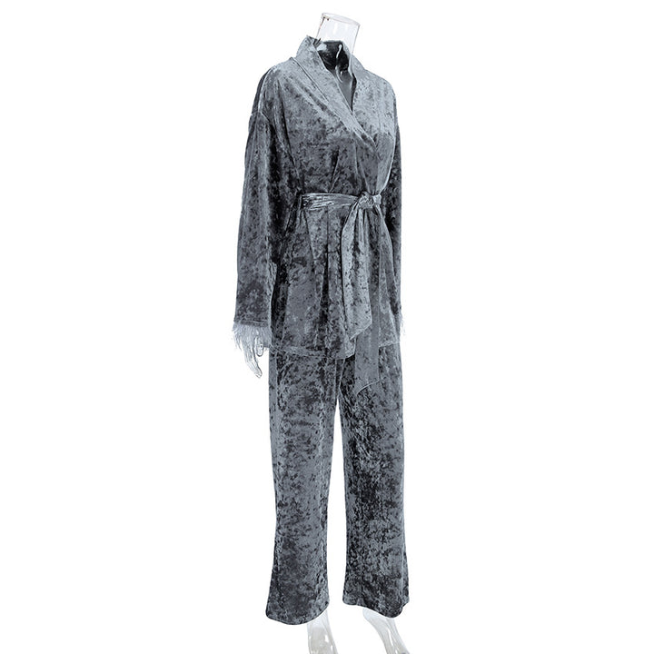 Velvet Feather Comfortable Pajamas