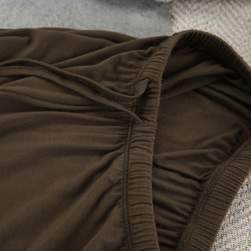 Casual Comfortable Brown Pajamas