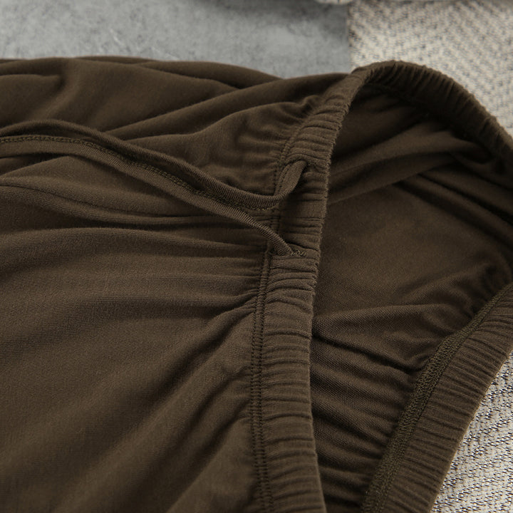 Casual Comfortable Brown Pajamas