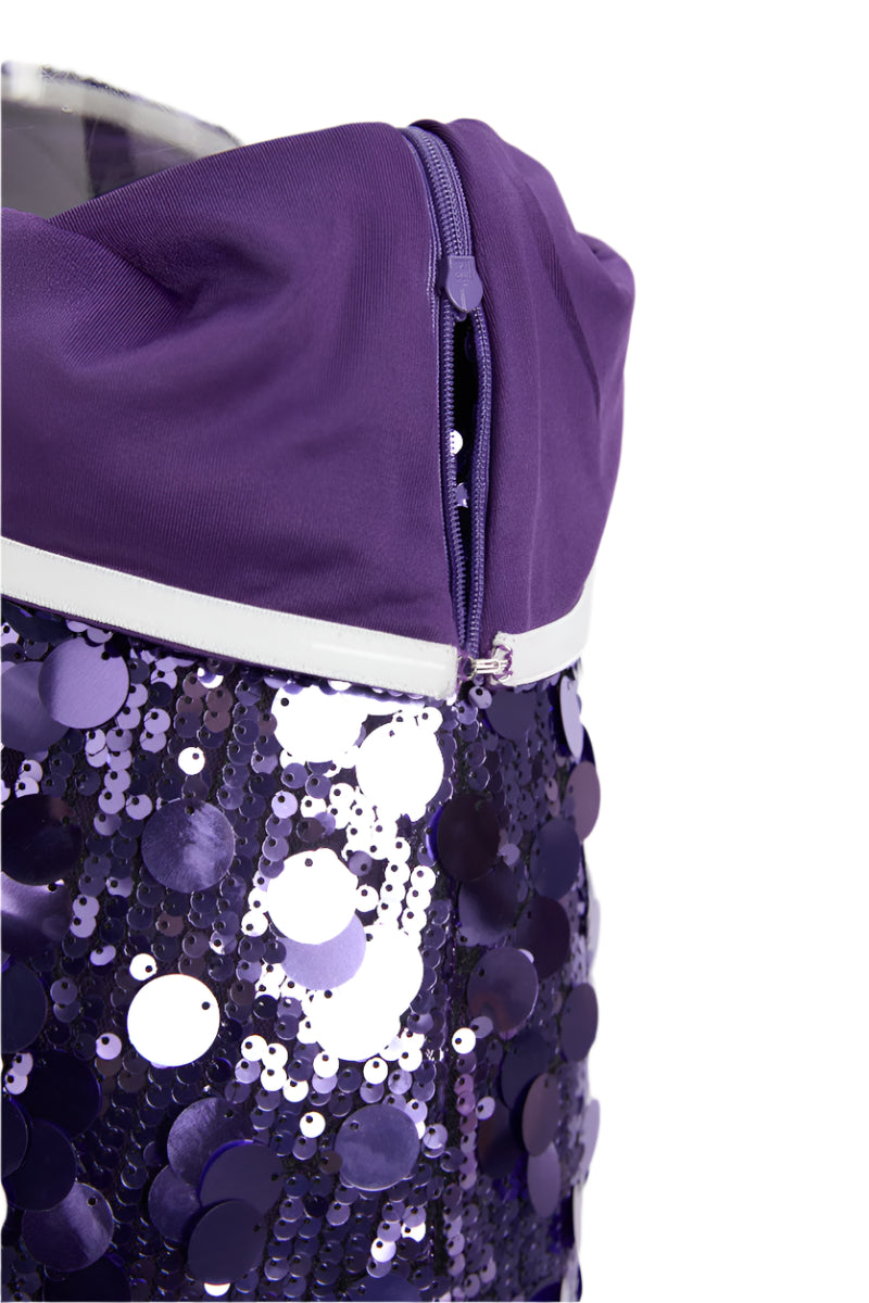 Strapless Sequin Dress