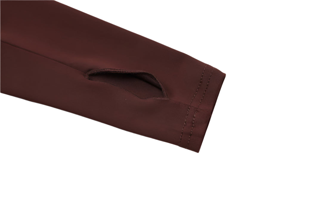 Long Sleeve Tie Waist Top