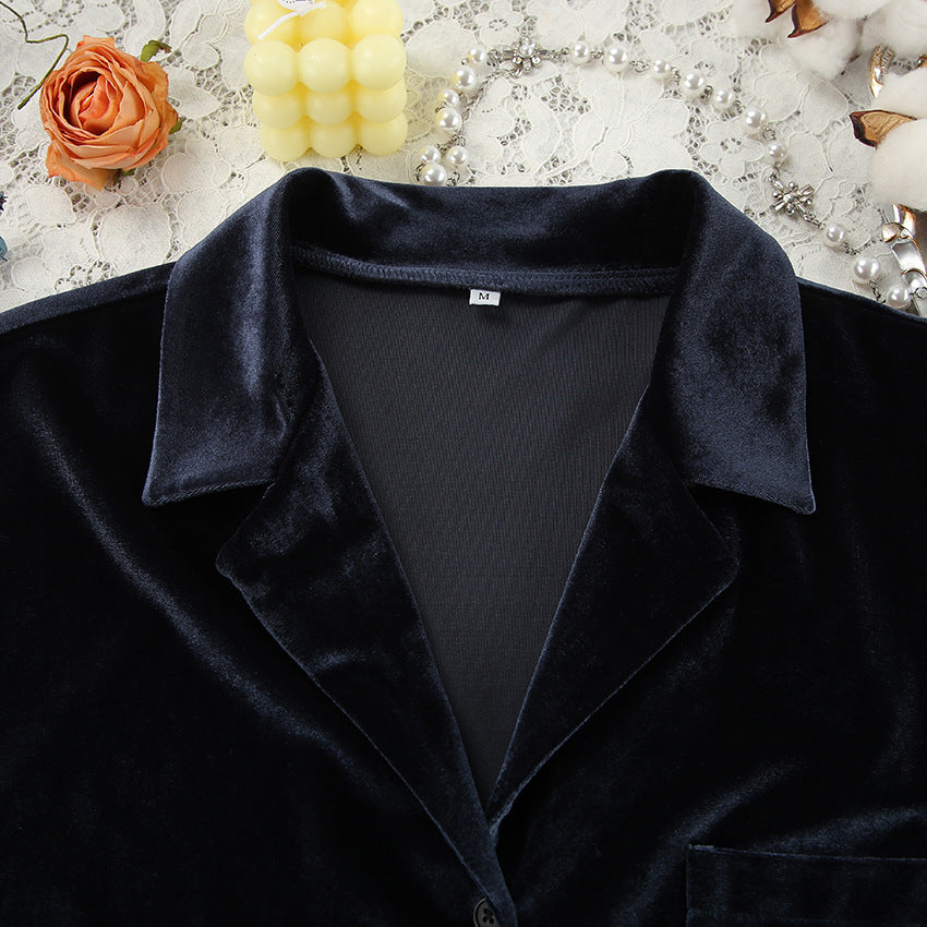 Baggy Velvet Loungewear